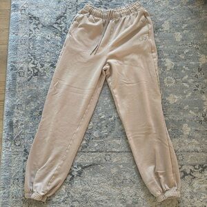 Pre owned Alo Yoga Alocade Sweatpants in Beige
